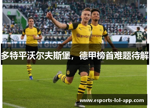 多特平沃尔夫斯堡，德甲榜首难题待解